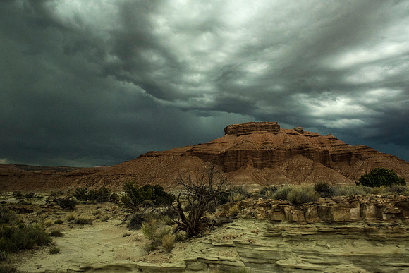 incoming storm
